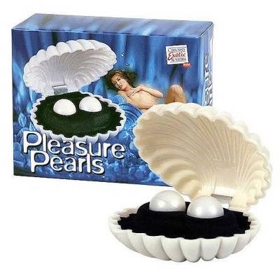 Шарики вагинальные Pleasure Pearls белые, в ракушке 00000000906 - фото 44857