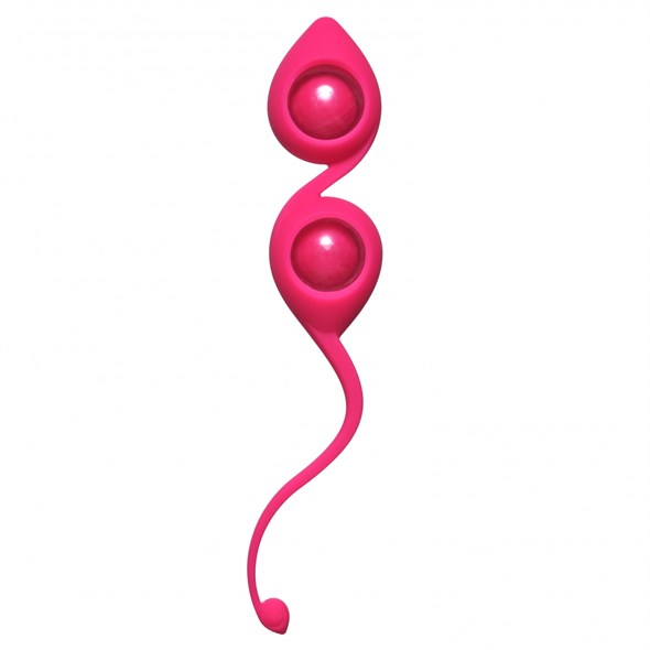 Вагинальные шарики Emotions Gi-Gi Pink розовые - фото 44930