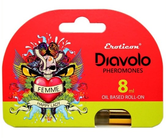 Масляный концентрат феромонов Diavolo Happy Lady женский, 8мл - фото 45092