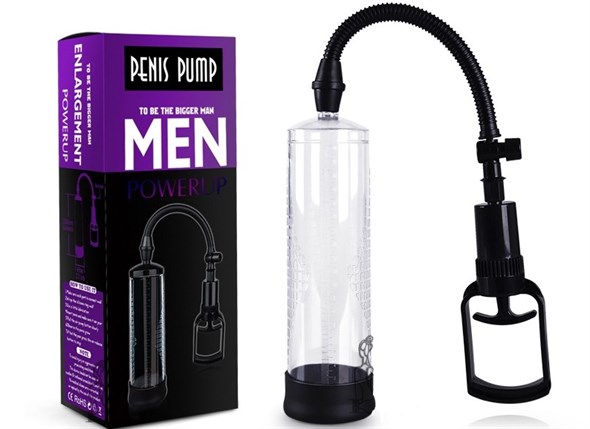 Вакуумная помпа Penis Pump мужская с насосом, 22*6см - фото 46286