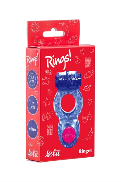 Эрекционное кольцо Rings Ringer purple - фото 48731