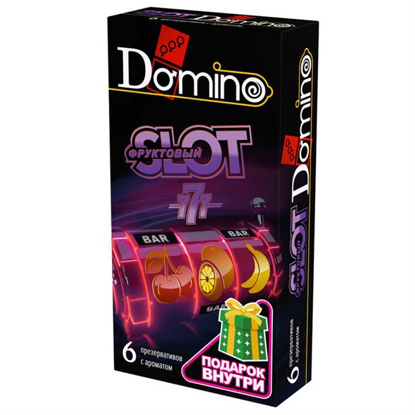 Презервативы Domino Premium Фруктовый Slot, 6 шт. - фото 49075