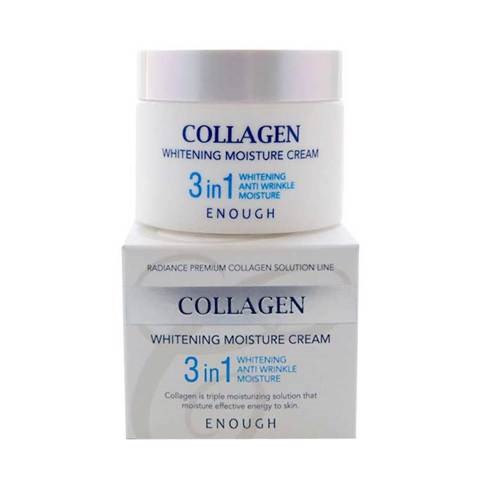 Лифтинг-крем осветление, увлажнение Collagen Whitening Moisture Cream 3in1, 50мл - фото 51551
