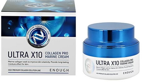 Увлажняющий крем с коллагеном Ultra X10 Collagen Pro Marine, 50мл - фото 51553