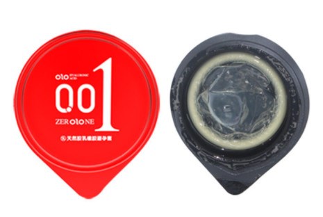 Презерватив OLO Zero One 0.01 возбуждающий с гиалуроном, 1шт - фото 54950