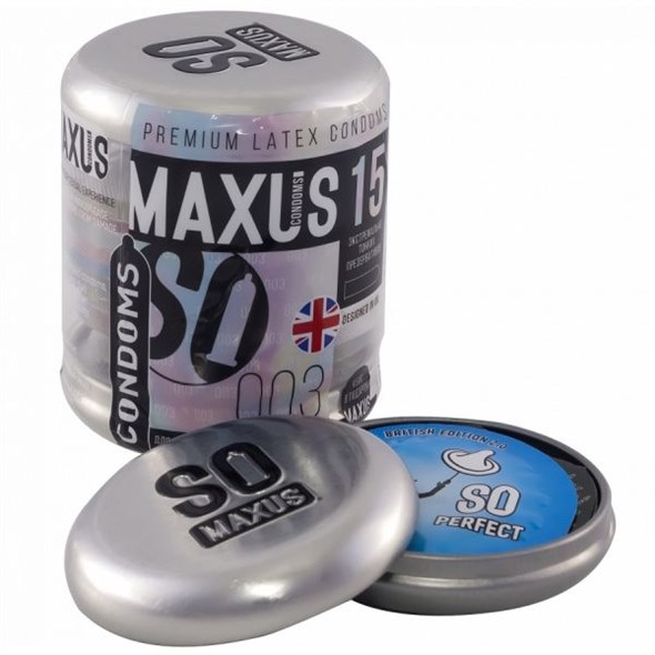 Презервативы Maxus Extreme Thin 003 супер тонкие, в железном кейсе, №15 - фото 56971