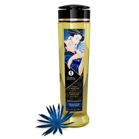 Масло массажное Shunga Erotic Massage Oil ночной цветок, 240 мл 00000116826 - фото 59930