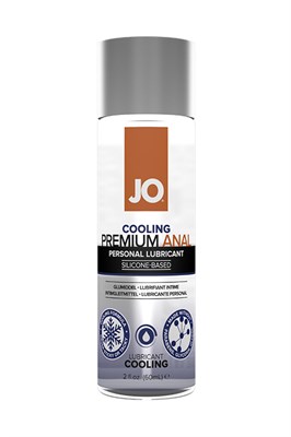 Лубрикант JO Anal Premium Cool анальный охлаждающий силикон, 60 мл