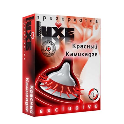 Презерватив Luxe Exclusive Красный камикадзе, 1шт