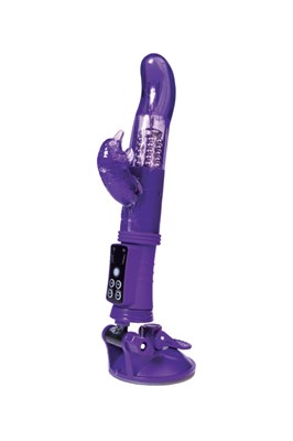 Вибратор Hi-Tech A-Toys 'Дельфин' на присоске, фиолетовый