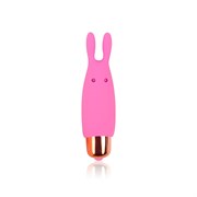 Мини-вибратор кролик Cosmo, розовый 7,3*2,4 см