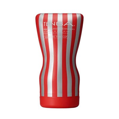 Мастурбатор Tenga Soft Case Cup серебристо-красный