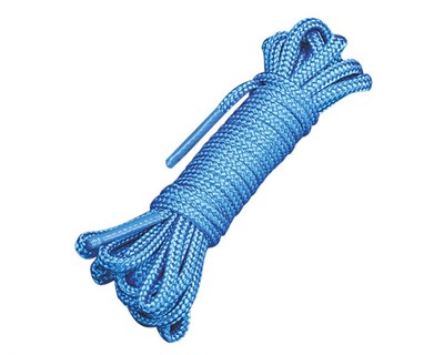 Веревка для шибари синяя, диаметр10 мм, 9 м.