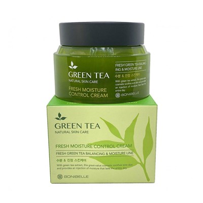 Крем для лица green tea freah moisture control cream, 80мл