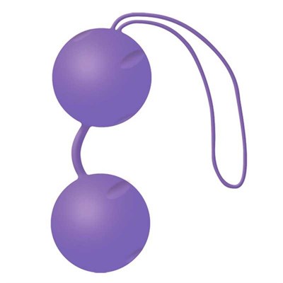 Вагинальные шарики матовые Joyballs Trend, фиолетовые