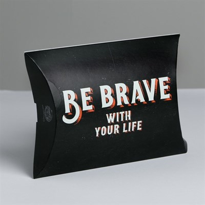 Коробка подарочная «Be Brave», 11 ? 8 ? 2 см