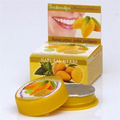 Зубная паста ROСHJANA отбеливающая манго, 30 гр