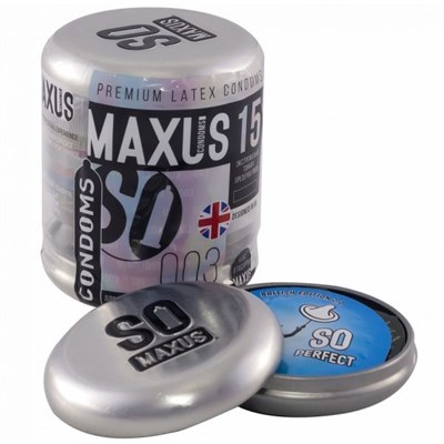 Презервативы Maxus Extreme Thin 003 супер тонкие, в железном кейсе, №15