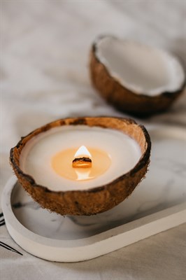 Массажная свеча с феромонами 'Страсть' в кокосе, 100гр