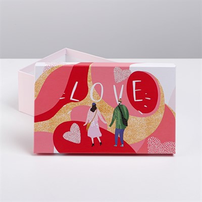 Коробка подарочная «Love»,22 х 14 х 8.5 см
