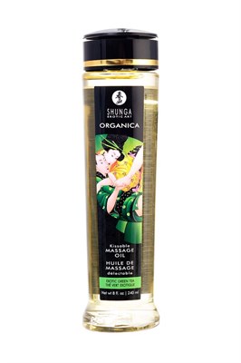 Массажное масло Shunga «Organica Exotic Green Tea», 240 мл