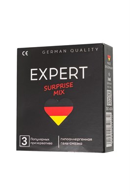 Презервативы Expert Surprise Mix, 3 шт. 01000310071