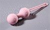 Вагинальный тренажер-шарики нежно-розовый, упаковка-пакет - фото 44948