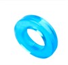 Эрекционное кольцо-ограничитель длинны, голубой ТПЕ - фото 47983