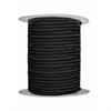 Веревка для шибари «Ouch Bondage Rope» черная хлопковая, 100 м - фото 48200