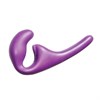 Безремневой анальный страпон Natural Seduction Purple, фиолеетовый - фото 49805