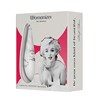 Бесконтактный стимулятор клитора Womanizer Marilyn Monroe мраморно-белый - фото 52891