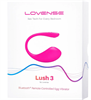 Гаджетовый смарт вибратор для пар Lovense Lush 3, розовый - фото 53102