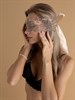 Нежная кружевная маска на атласных завязках, Le Frivole (One Size) - фото 54434