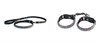 БДСМ набор Гламур, 2 предмета (ошейник-чокер, наручники) - фото 57026