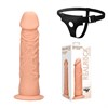 Страпон Realistic Dildo с реалистичным фаллосом, 25*6,1см 00000116775 - фото 59098